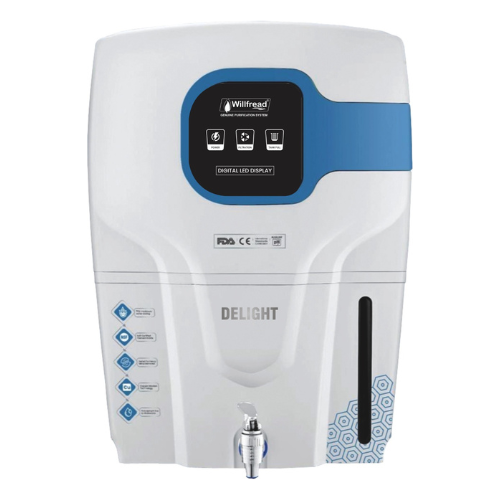 WILLFREAD Delight UV water purifier 2 year warranty with unique Dual UV & Copper & Zinc features