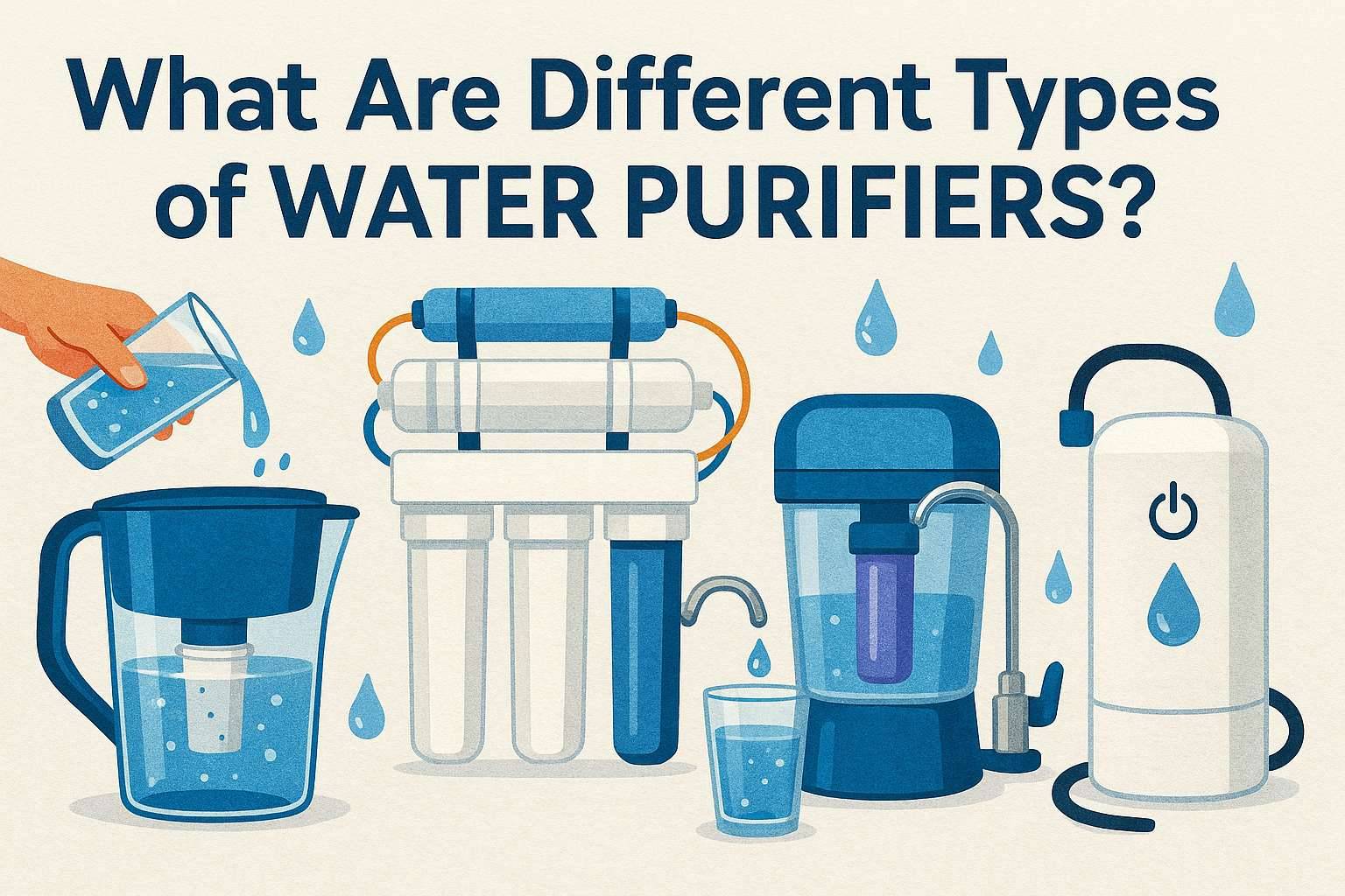 Types of Water Purifiers: Which One Is Right for You?