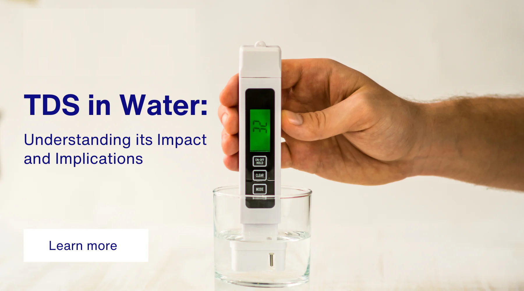 What Is TDS in Water and Why Does It Matter?