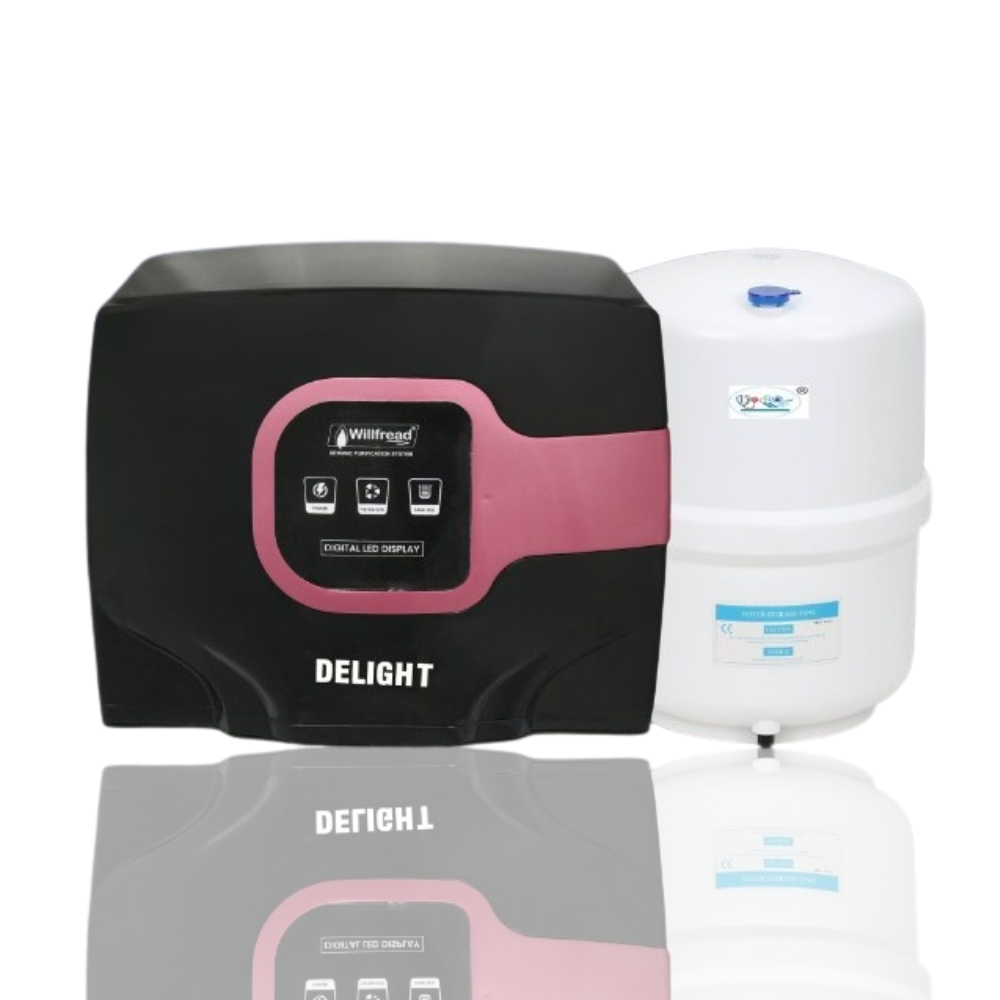 Willfread Delight UTC RO Water Purifier – 3-in-1 Copper Zinc Tech, High Flow, 12L Storage, Free Installation